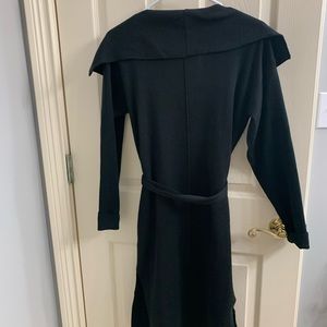 Small long wrap sweater